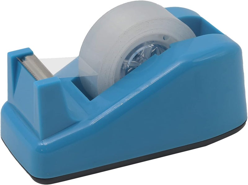 ROSEUP Desktop Tape Dispenser Cute Light Office Tape Dispensers, Nano Pads Fix Base, Green - Image 3